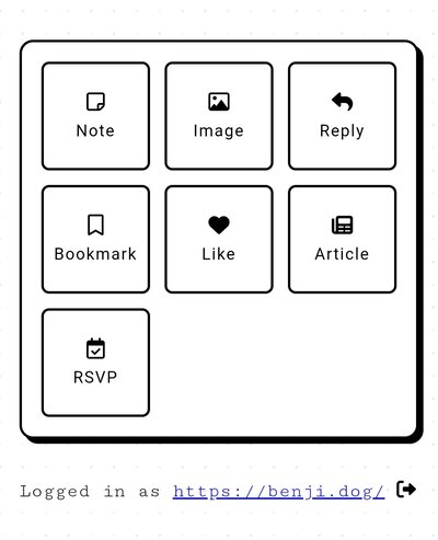 sparkles: a micropub client
